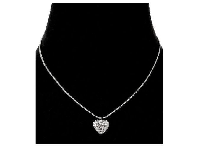 Dior Collana Cuore in Zirconia Argento - vista 5