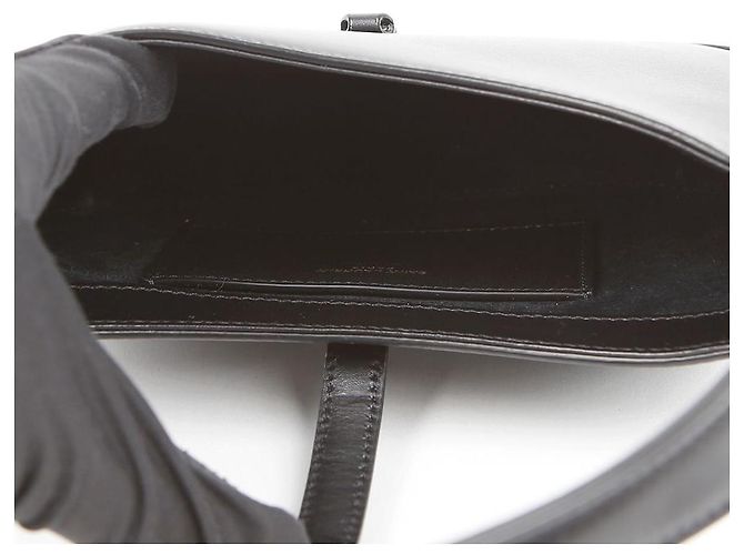 Borsa a mano Saint Laurent Le 5 A 7 in pelle nera Nero - vista 11