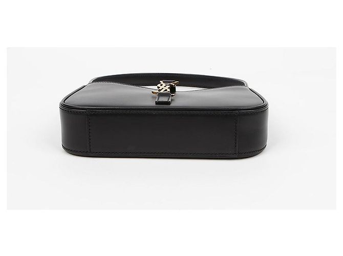 Borsa a mano Saint Laurent Le 5 A 7 in pelle nera Nero - vista 9