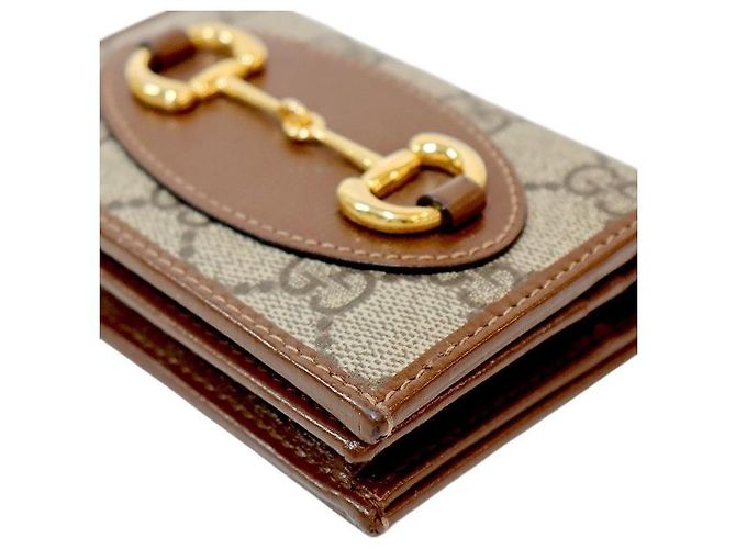 Gucci Cartera Horsebit Marrón Castaño - vista 6