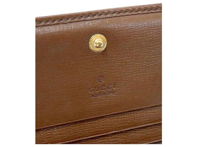 Gucci Cartera Horsebit Marrón Castaño - vista 8