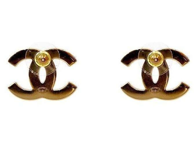 Chanel CC Ohrringe Schwarz Weiß - Ansicht 3
