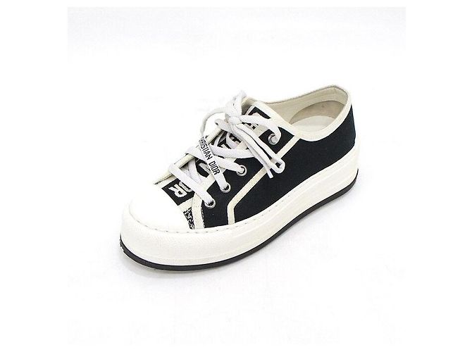 Dior Sneakers da donna in bianco e stile platform - vista 2