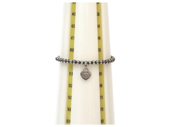 Tiffany & Co Bracciale Return to Heart in argento - vista 5