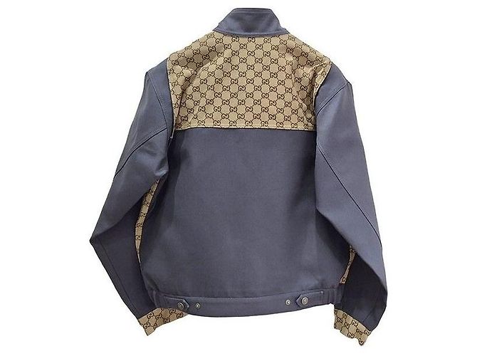Gucci Canvas Jacke Braun - Ansicht 3