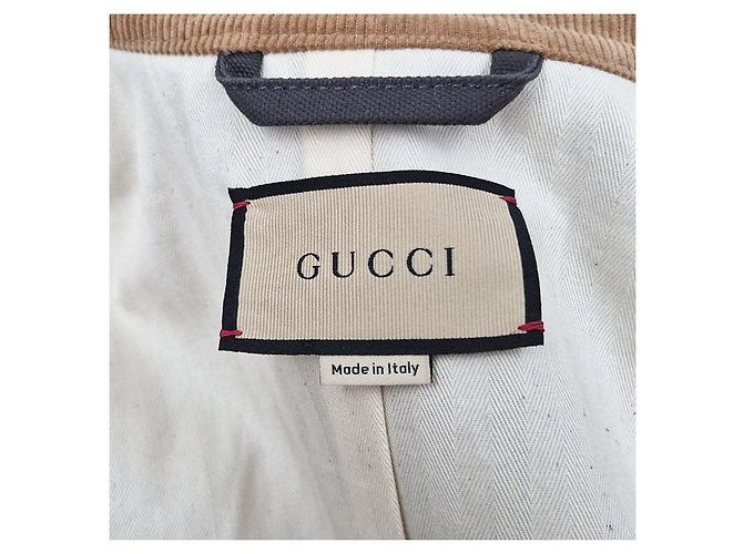 Gucci Canvas Jacke Braun - Ansicht 4
