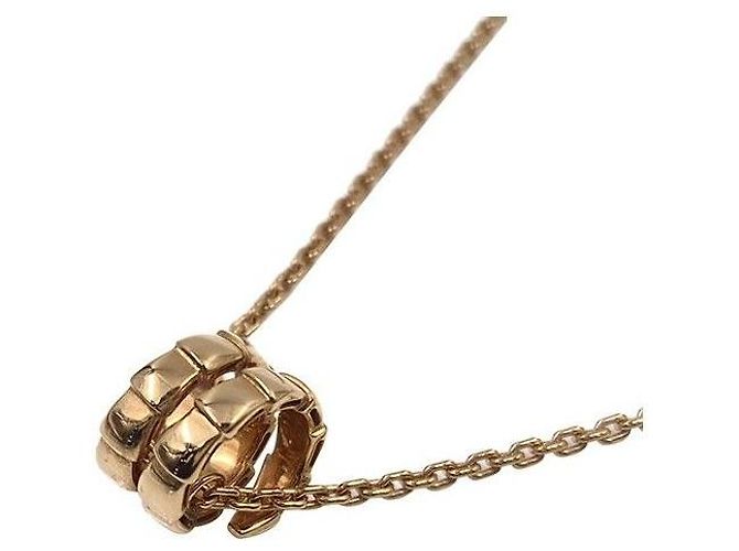 Bulgari Collana Serpenti Viper Diamanti Rosa - vista 4