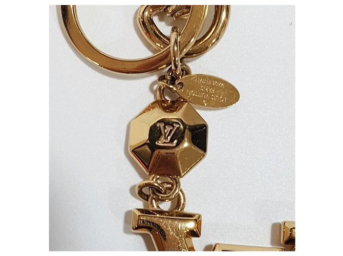 Louis Vuitton Pocket Key Holder Oro Metallo D'oro - vista 4
