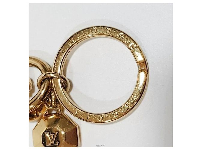 Louis Vuitton Pocket Key Holder Oro Metallo D'oro - vista 5