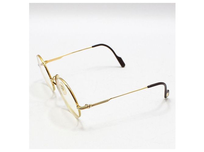 Cartier Gold Trinity Halbrandbrille Golden - Ansicht 2