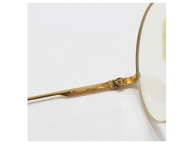 Cartier Gold Trinity Halbrandbrille Golden - Ansicht 9