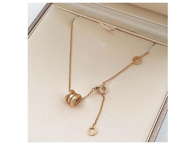Bulgari Collana Mini Pink Gold Rosa - vista 2
