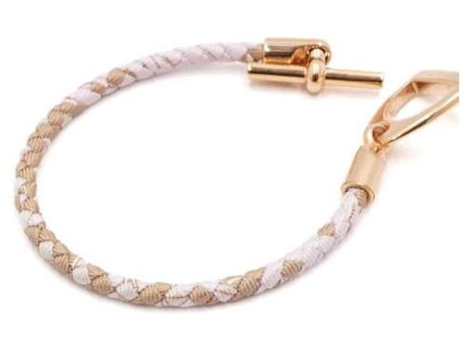Hermès Bracciale Etrier Rose Gold Rosa - vista 4