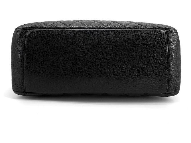 Chanel Borsa a Tracolla Caviar Grand Shopping Nero - vista 6