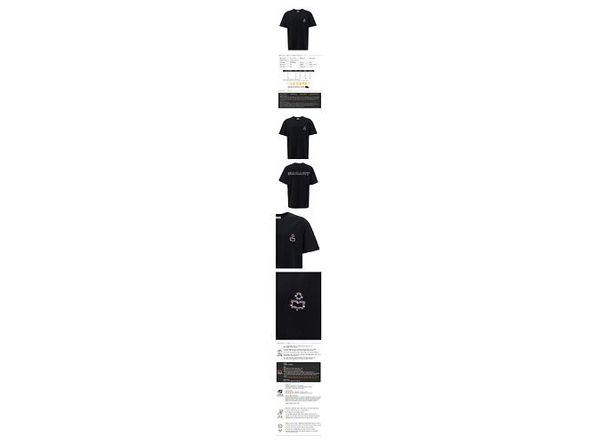 Isabel Marant T-Shirt mit besticktem Logo Schwarz - Ansicht 2