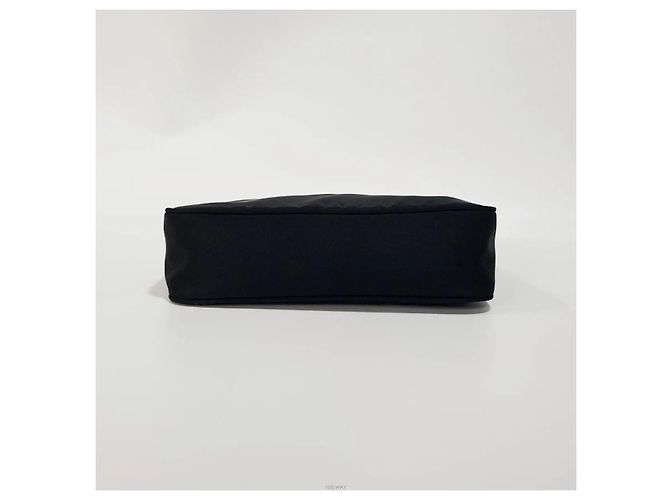Prada Borsa Hobo in Re-Nylon Nero - vista 7