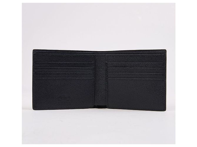 Tod's Men's Leather Wallet Black - view 7