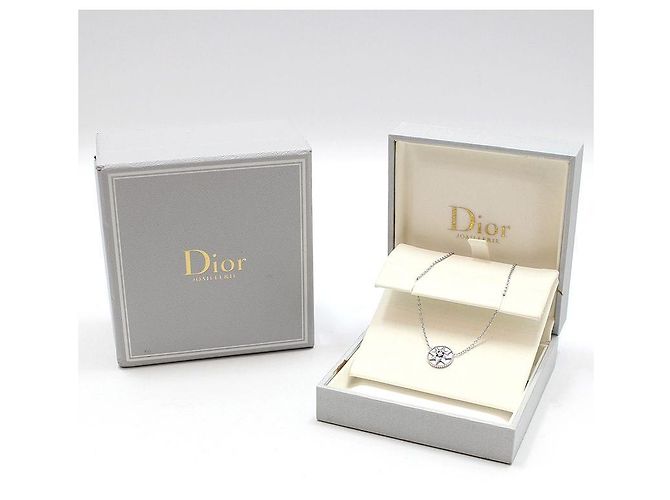 Dior Collana ROSE DES VENTS in oro bianco e diamanti - vista 2