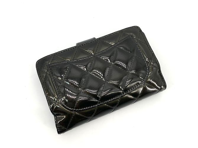 Chanel Cartera Diary de charol Castaño - vista 3