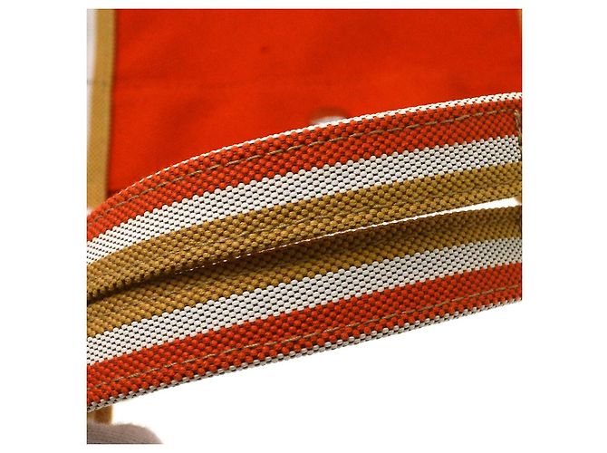 Hermès Hermes Beach Tote Cotton Arancione - vista 6
