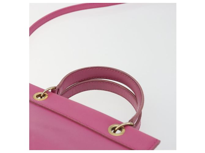 Céline CELINE Hand Bag Leather 2way Pink Gold - vista 14