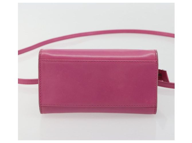 Céline CELINE Hand Bag Leather 2way Pink Gold - vista 5