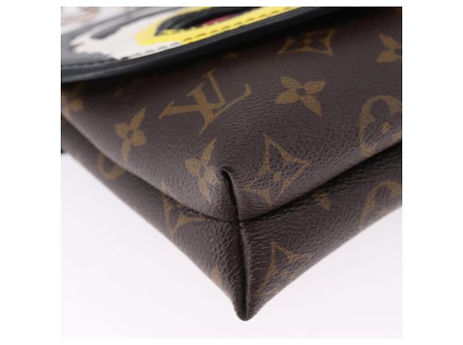 LOUIS VUITTON Yamamoto Kansai Pochette Kabuki Mask M43532 - vista 10