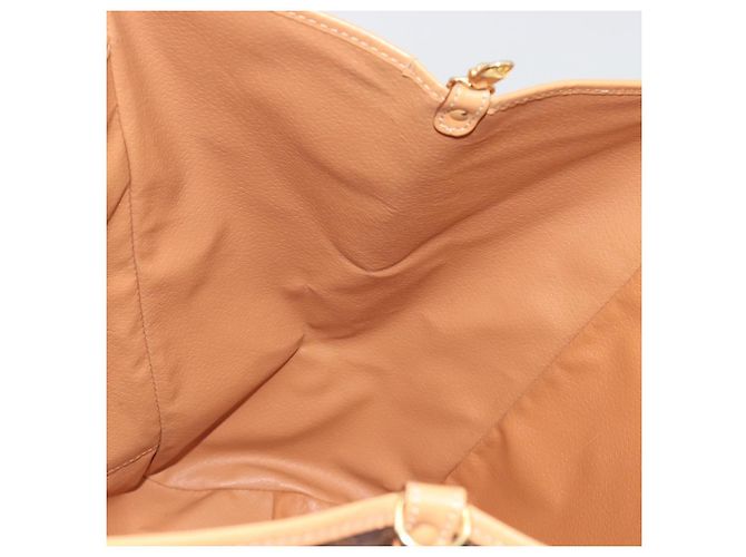 Céline CELINE Macadam Tote Bag PVC Leather Brown Gold Tone - vista 18