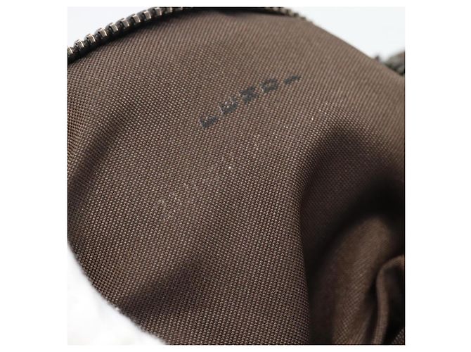 FENDI Zucca Canvas Tote Bag Nylon Black Brown - vista 12
