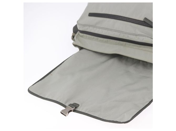 PRADA Sports Line Shoulder Bag Nylon Gray Silver - vista 18