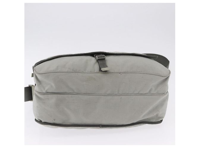 PRADA Sports Line Shoulder Bag Nylon Gray Silver - vista 6