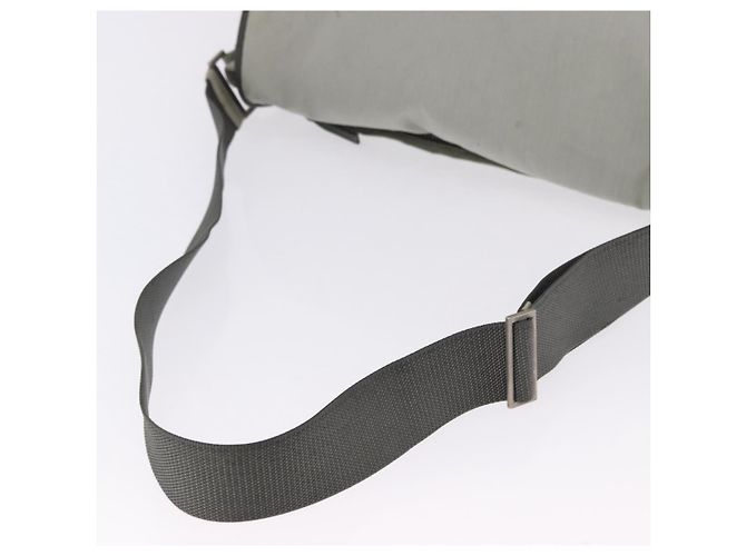 PRADA Sports Line Shoulder Bag Nylon Gray Silver - vista 8