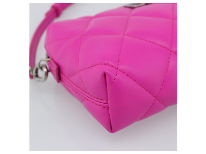 BALENCIAGA Shoulder Bag Leather Purple Silver 618080 - vista 15