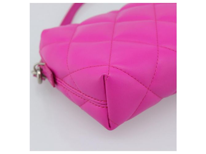 BALENCIAGA Shoulder Bag Leather Purple Silver 618080 - vista 17
