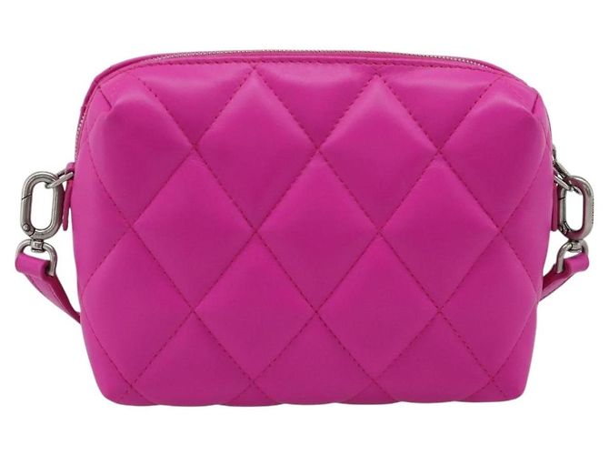 BALENCIAGA Shoulder Bag Leather Purple Silver 618080 - vista 2