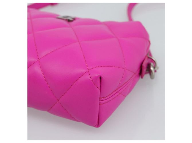 BALENCIAGA Shoulder Bag Leather Purple Silver 618080 - vista 8