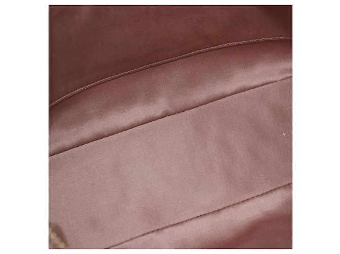 Miu Miu Shoulder Bag Leather Beige Gold - vista 10