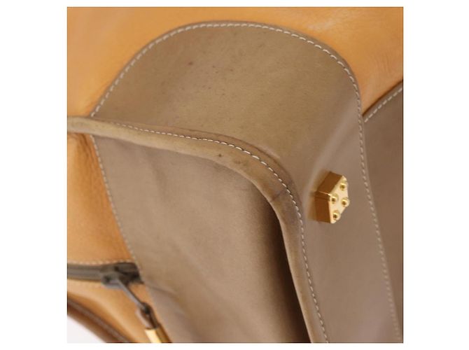LOEWE Amazona 40 Hand Bag Leather Brown Gold - vista 10