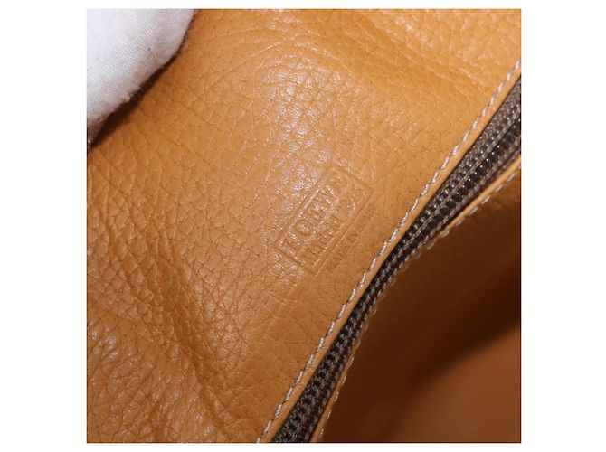 LOEWE Amazona 40 Hand Bag Leather Brown Gold - vista 18