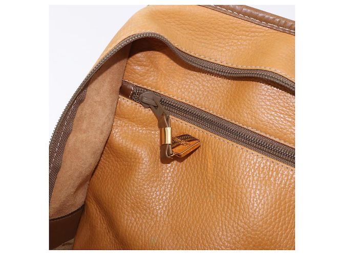 LOEWE Amazona 40 Hand Bag Leather Brown Gold - vista 21