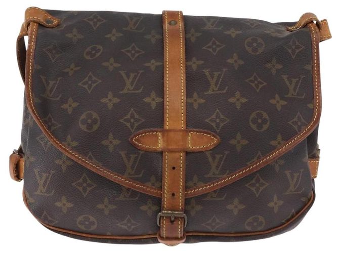 LOUIS VUITTON Monogram Saumur 30 Shoulder Bag M42256 LV - vista 13