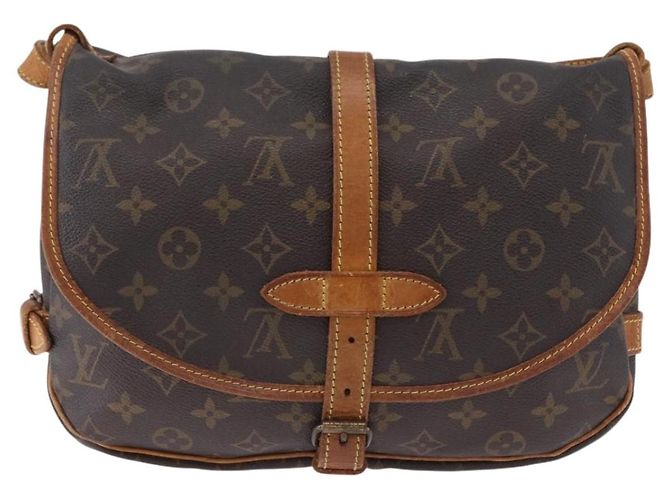 LOUIS VUITTON Monogram Saumur 30 Shoulder Bag M42256 LV - vista 2