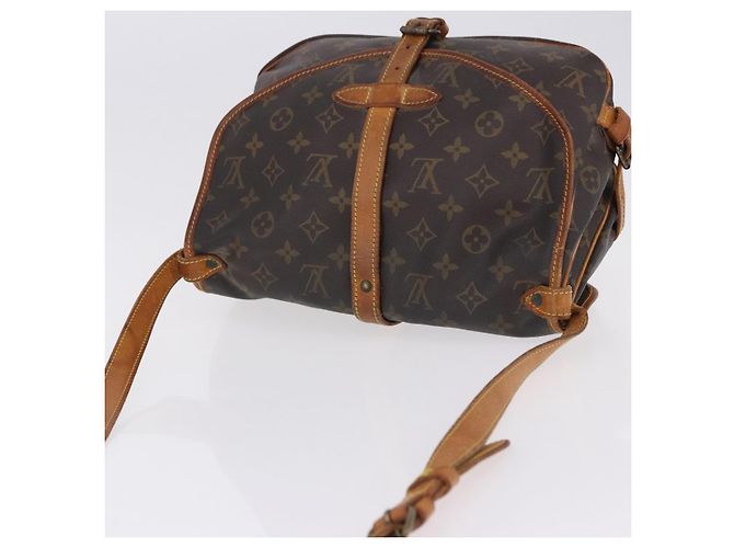 LOUIS VUITTON Monogram Saumur 30 Shoulder Bag M42256 LV - vista 6