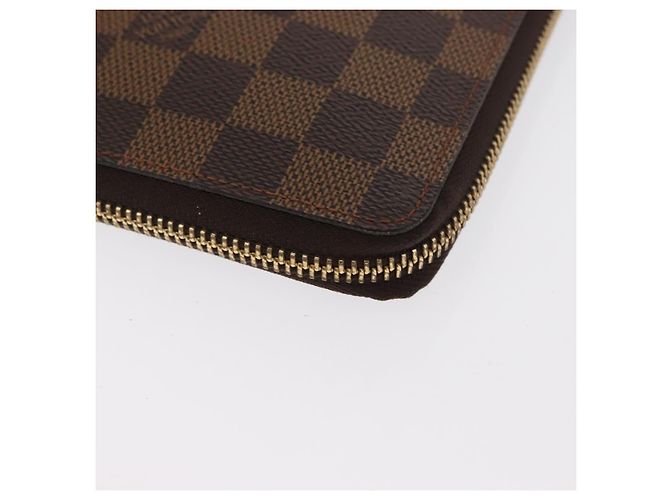 LOUIS VUITTON Damier Ebene Zippy Organizer Long Wallet N60003 LV - vista 15