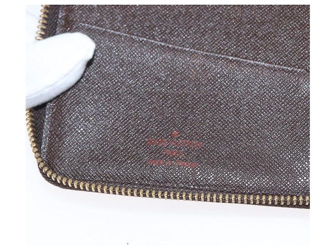LOUIS VUITTON Damier Ebene Zippy Organizer Long Wallet N60003 LV - vista 19