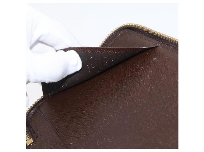 LOUIS VUITTON Damier Ebene Zippy Organizer Long Wallet N60003 LV - vista 20