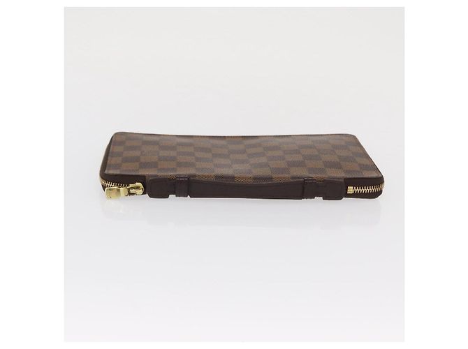 LOUIS VUITTON Damier Ebene Zippy Organizer Long Wallet N60003 LV - vista 4