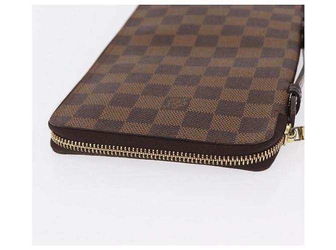 LOUIS VUITTON Damier Ebene Zippy Organizer Long Wallet N60003 LV - vista 6