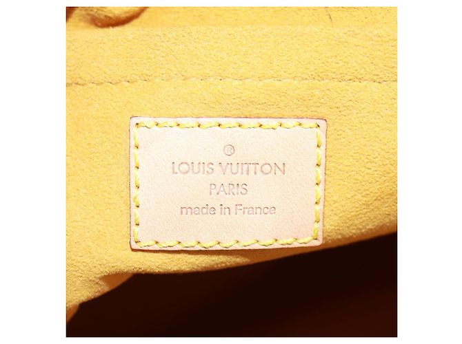 LOUIS VUITTON Bolso Shopper Plano de Denim Monogram Azul M95018 - vista 20