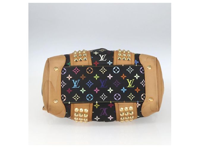 LOUIS VUITTON Monogram Multicolor Courtney MM Bag 2way Black M45642 - vista 11
